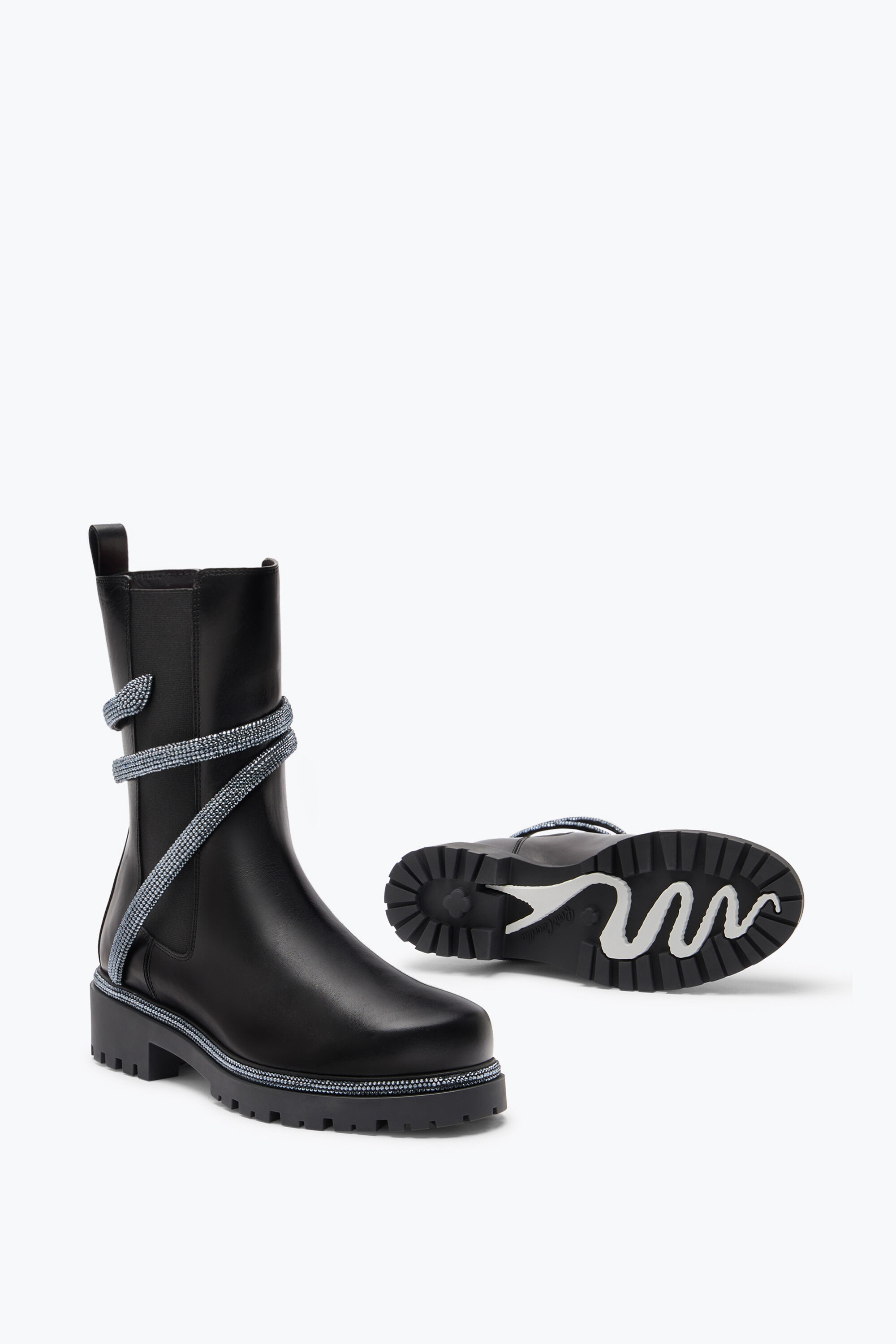 Jeweled CLEO BIKER | Rene Caovilla®
