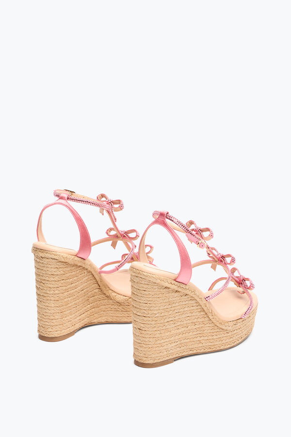 CATERINA CANDY PINK WEDGE SANDAL 120