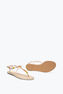BLOOM NUDE FLAT SANDAL 10