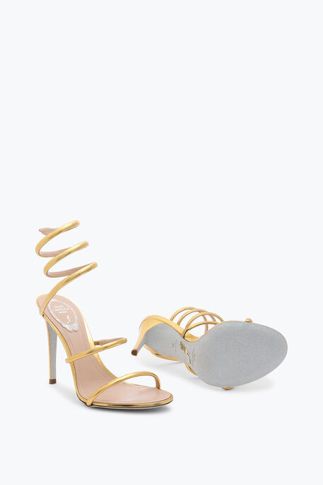 Cleo Metallic Gold Sandal 105