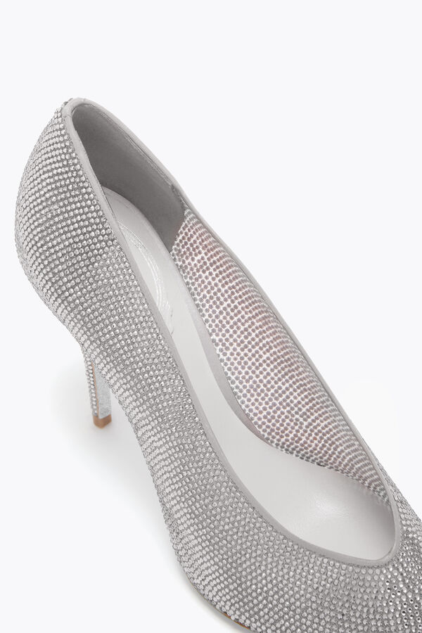 JINNY IVORY NET/CRYSTAL STRASS PUMP
