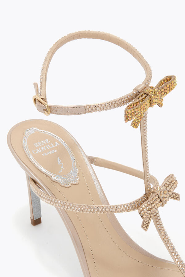 CATERINA GOLD SANDAL 80
