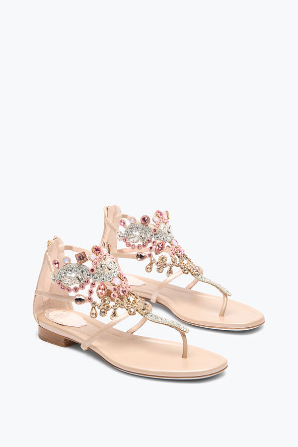 VENEZIANA NUDE THONG SANDAL 10