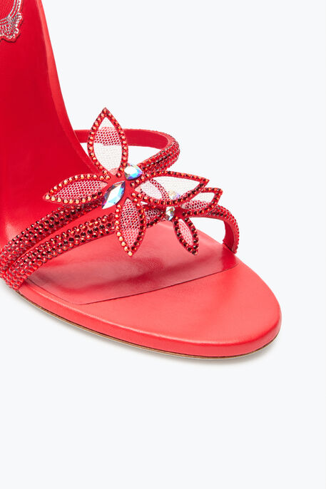 Margot Red Butterfly Sandal 105 Margot Red Butterfly Sandal 105