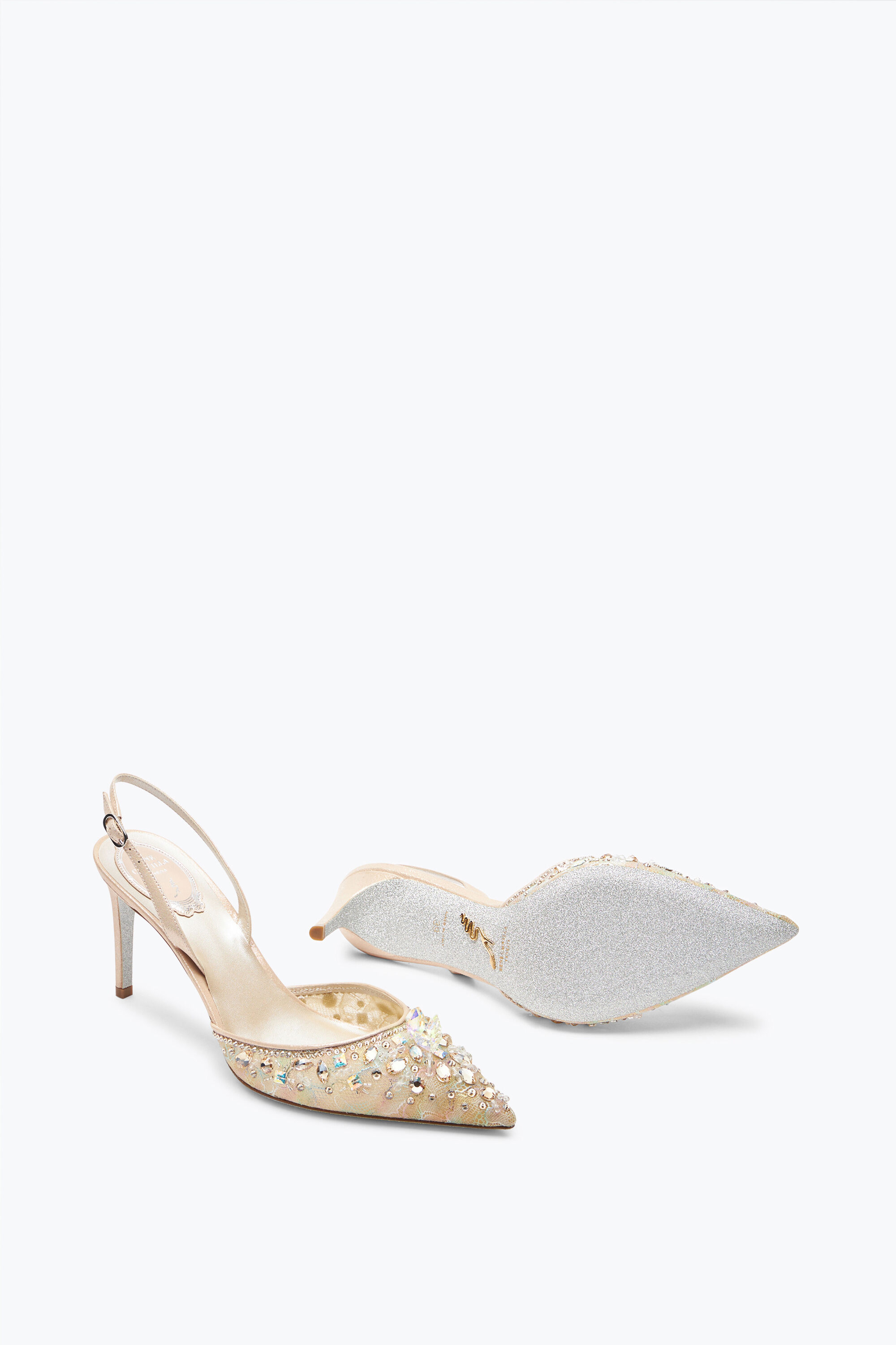 Slingback shoes with high, medium or low heel | Caovilla®