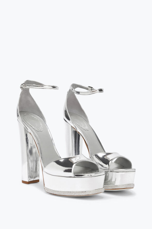 Liza Silver Sandal 130