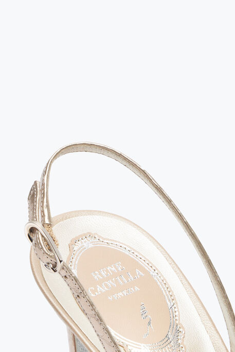 VENEZIANA CHAMPAGNE SLINGBACK 80