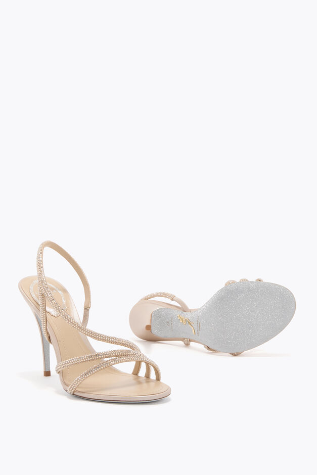 ERIN GOLD SANDAL 100