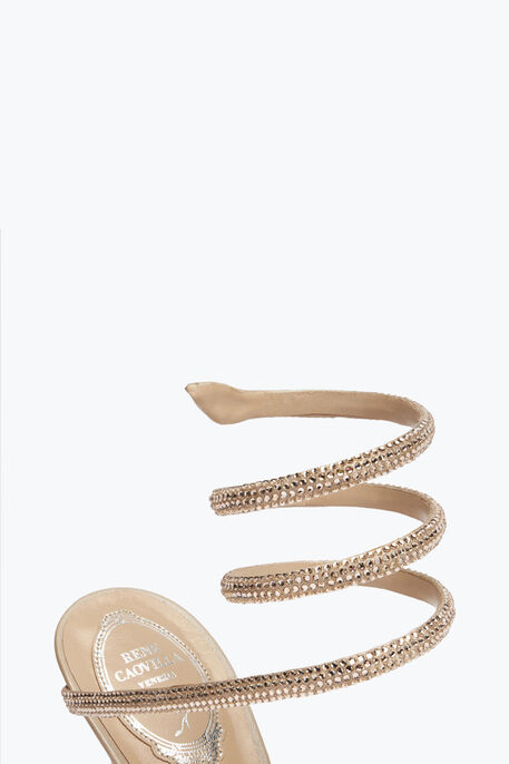 Cleo Crystal Powder Pink Sandal 105 Cleo Crystal Powder Pink Sandal 105