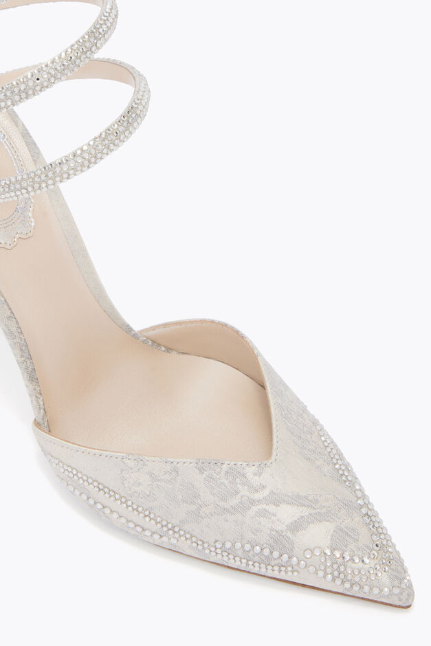 CLEO PUMP IN PEARL BROCADE 105