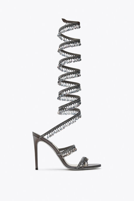 Chandelier Crystal Light Grey Sandal 105 Chandelier Crystal Light Grey Sandal 105