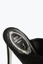 Audry Silver Open Toe Sandal 105