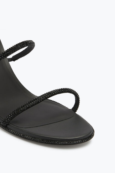 CLEO BLACK SANDAL 80