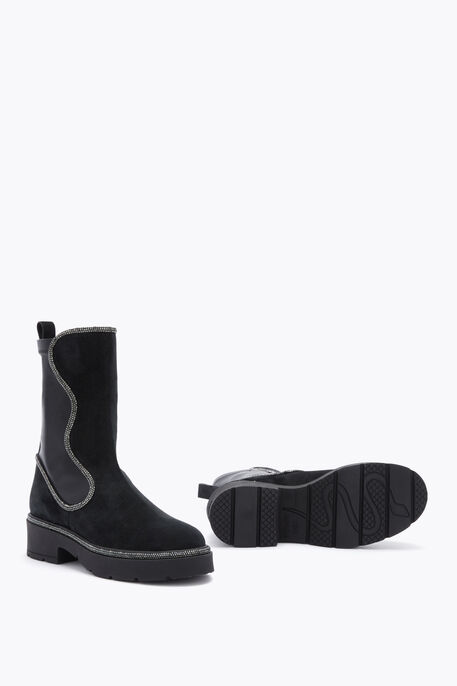 ONDA BLACK BIKER BOOT 50