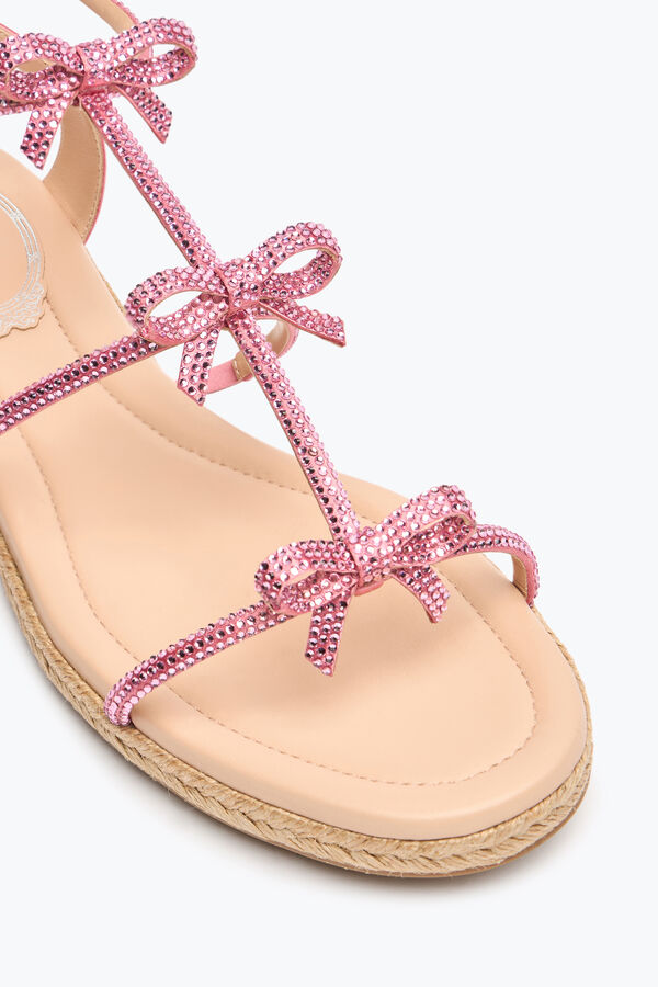 CATERINA CANDY PINK FLATFORM SANDAL 10