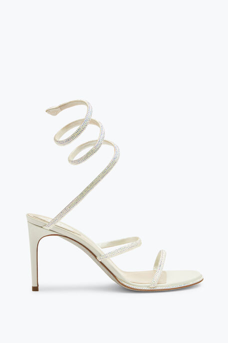CLEO WHITE SANDAL 80