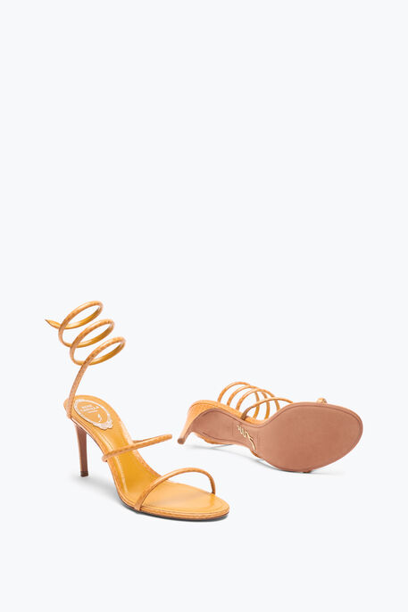 CLEO AMBER AYERS LEATHER SANDAL 80