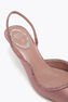 ONDA SLINGBACK BLUSH SATIN/BLUSH ROSE STRASS SLINGBACK