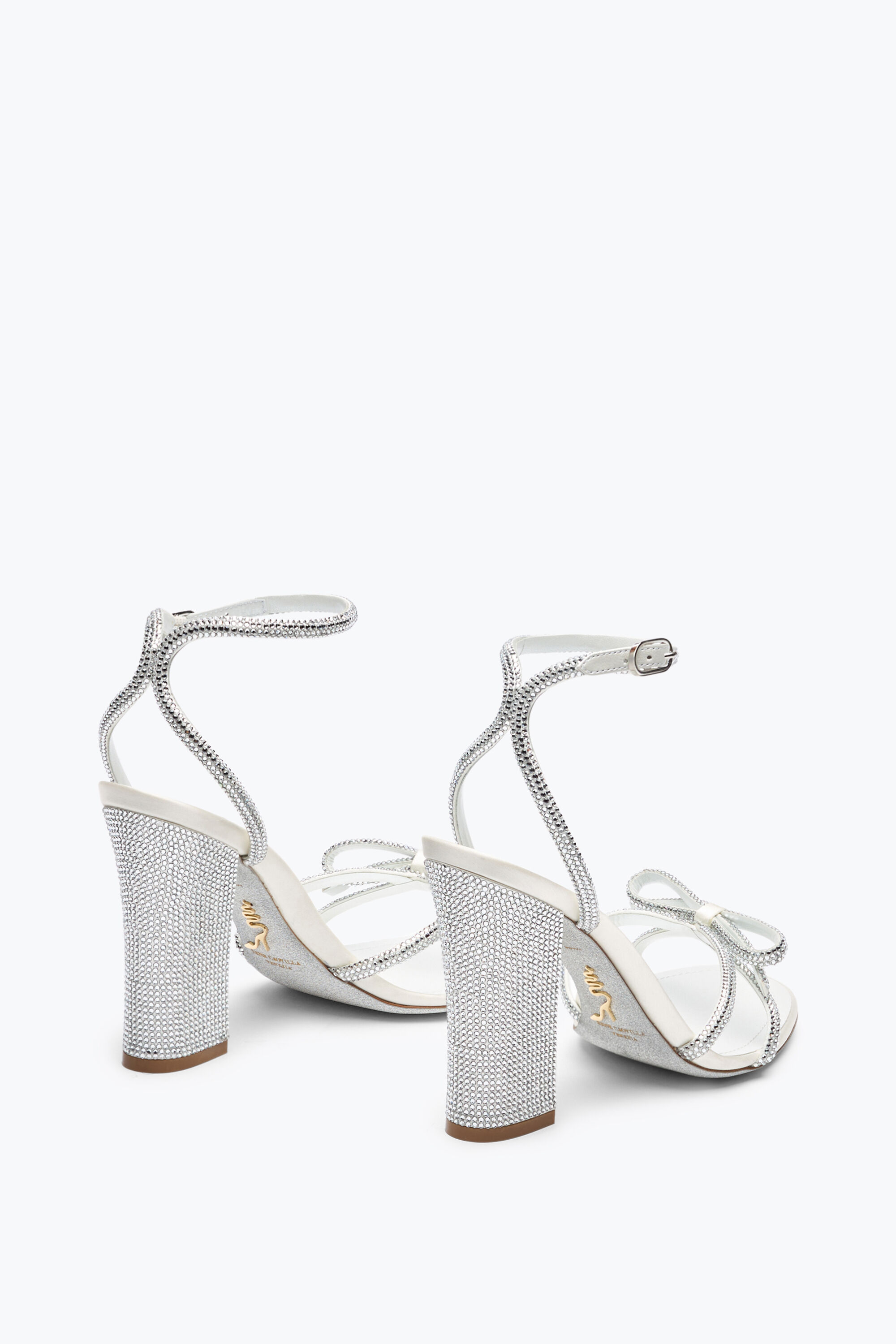 Rene ♡ふわふわボレロ　カシミヤ100%　パール 36　白 Jeweled NICOLE | Rene Caovilla®