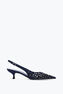 Trifora Midnight Blue Slingback 50