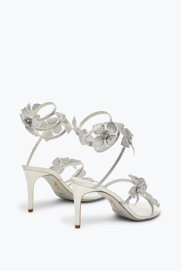 Floriane White Sandal 80