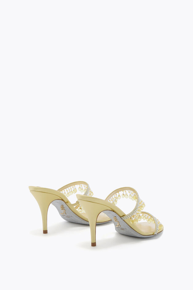 JAHANARA BUTTER YELLOW MULE 80