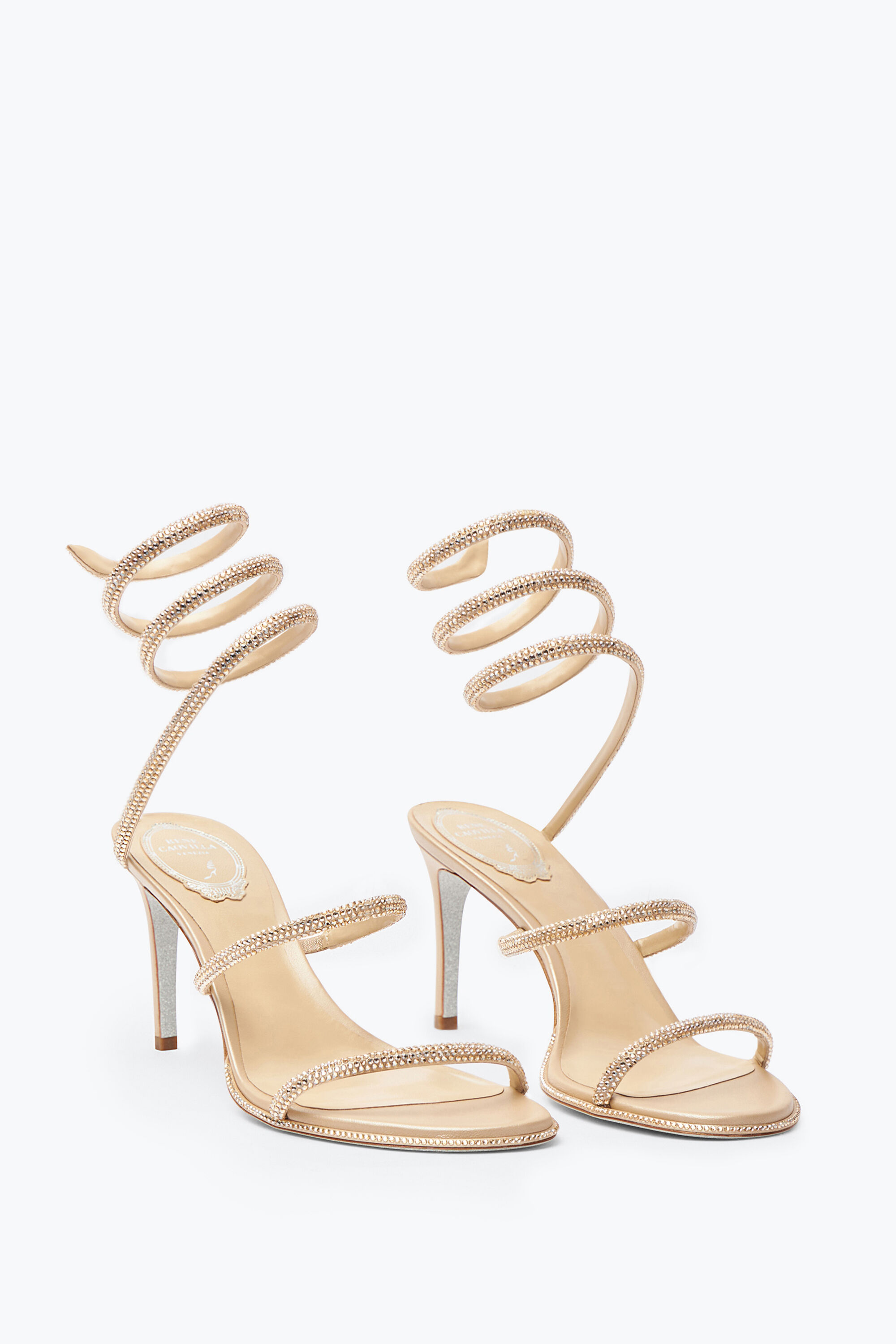 Neutral heeled sandals outlet
