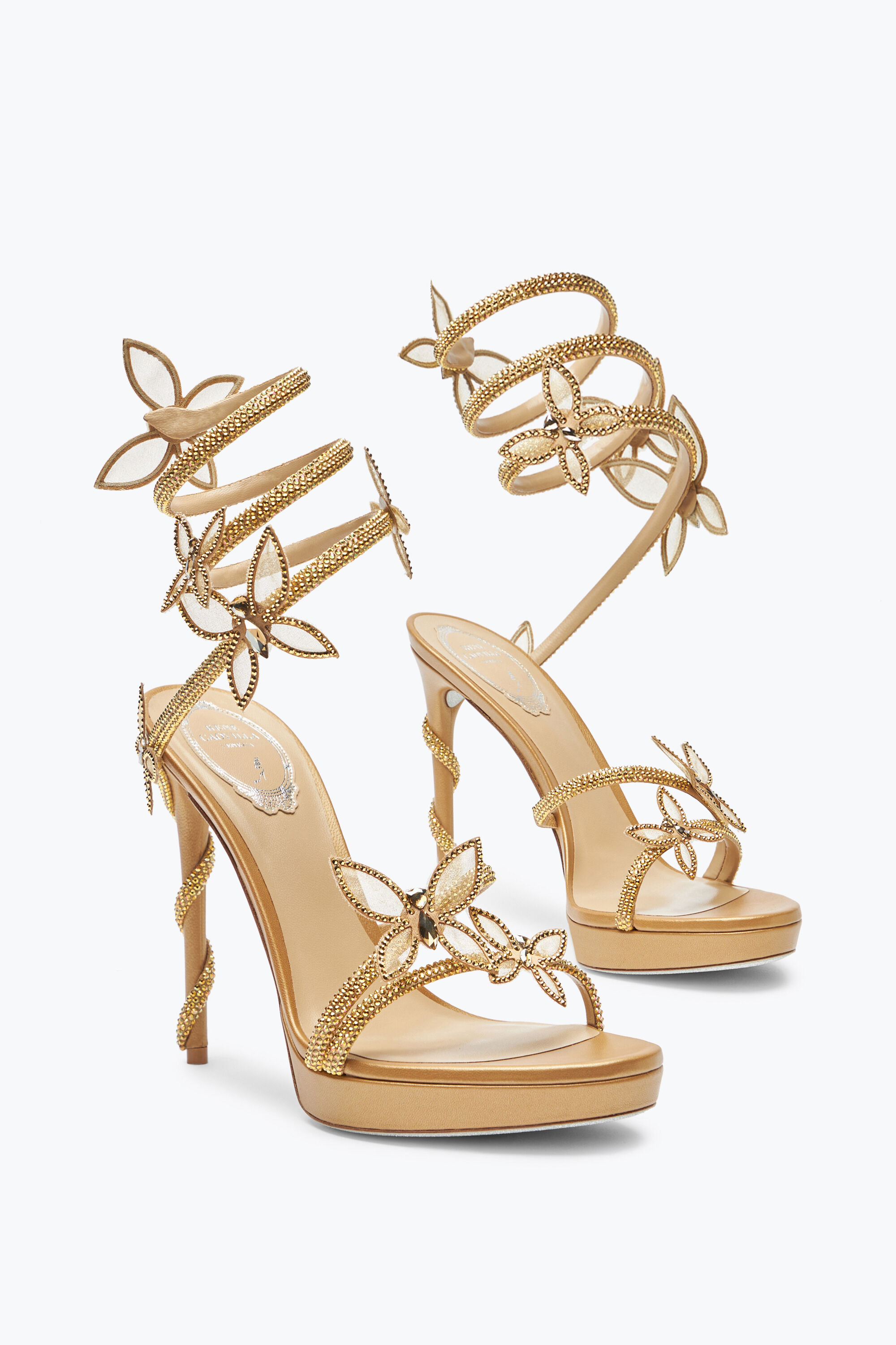 サンダル・ミュール RENE CAOVILLA FAIRY SANDALS Jeweled FAIRY IVORY SANDAL 105 | Rene Caovilla®