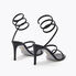 CLEO BLACK SANDAL 80