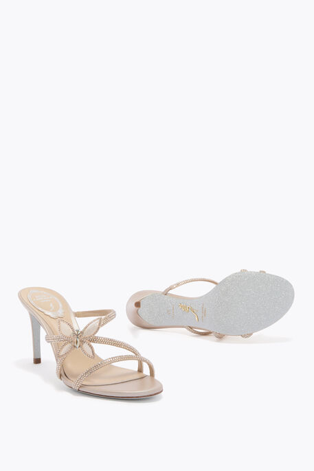 BUTTERFLOWER CHAMPAGNE MULE 80