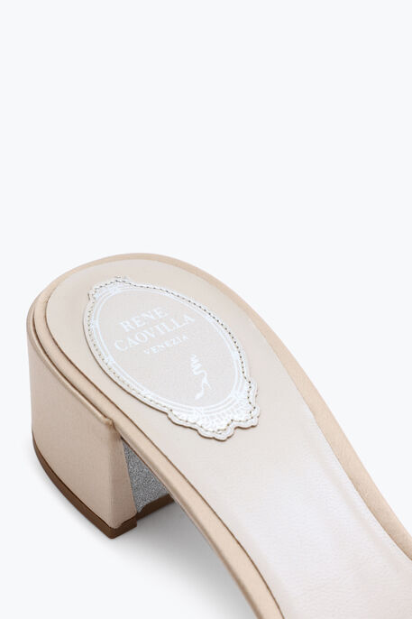 Cinderella Nude Slider Sandal 40