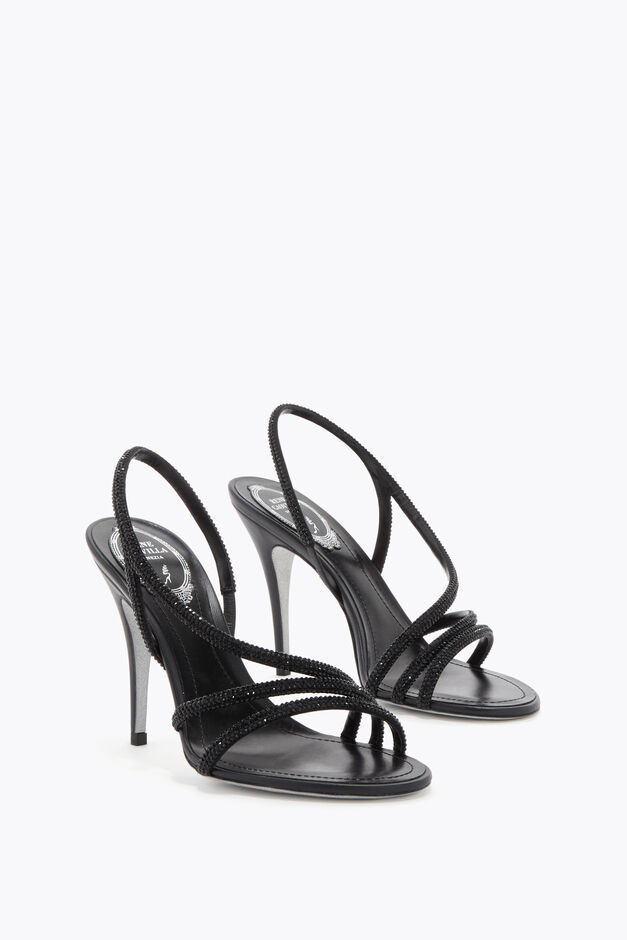 ERIN BLACK SANDAL 100