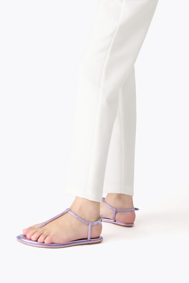 DIANA WISTERIA SANDAL WITH CRYSTALS 10