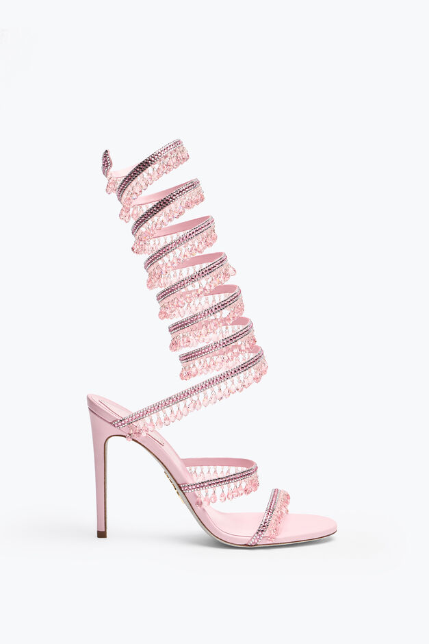 SUPER CHANDELIER POWDER PINK SANDAL 105