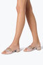 VENEZIANA POWDER PINK SLIDER SANDAL 40