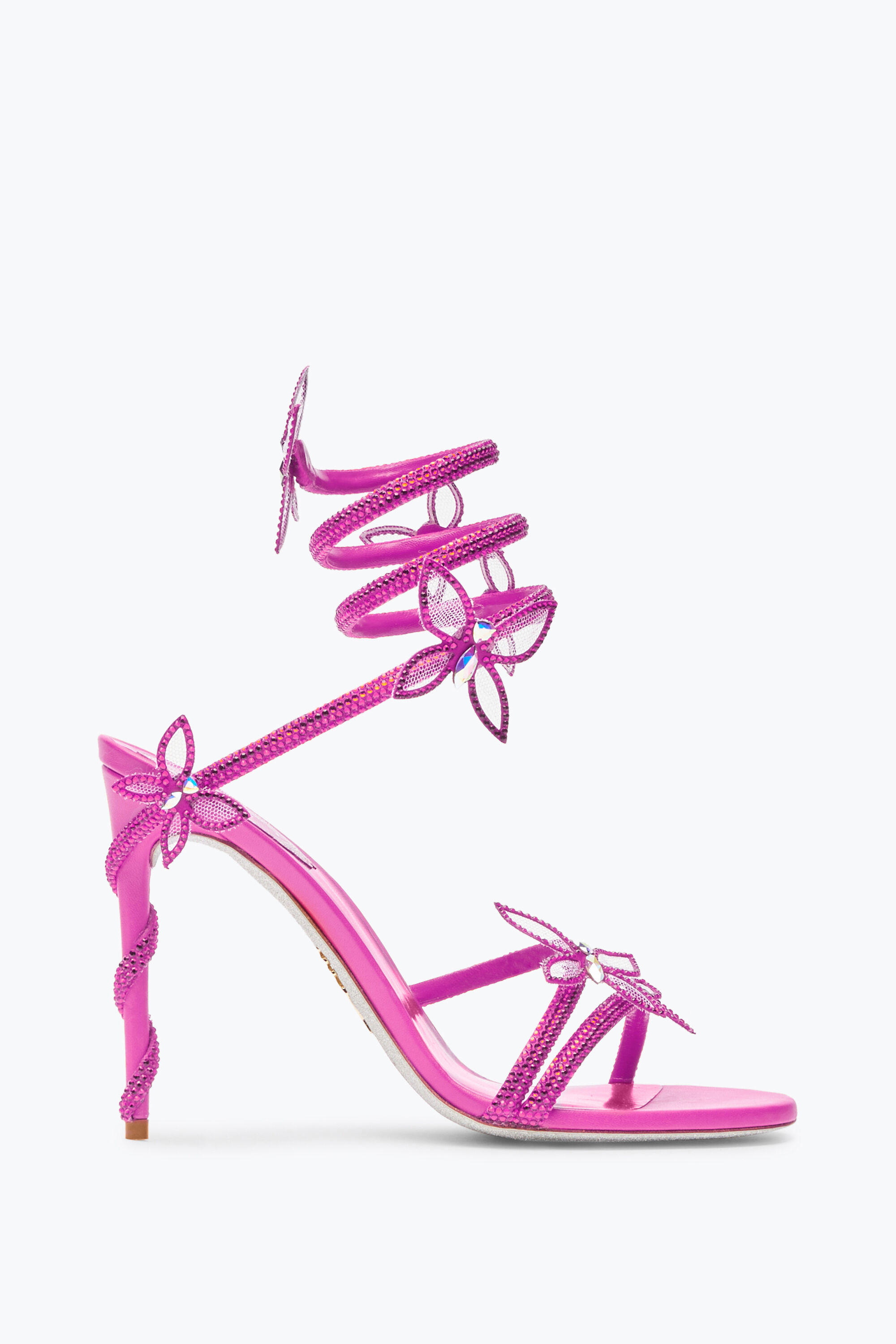 ZARA BARBIE HOT PINK CRYSTAL BOW EMBELLISHED BOW HIGH HEELED SANDALS 38 |  Bow high heels, Heels, High heel sandals