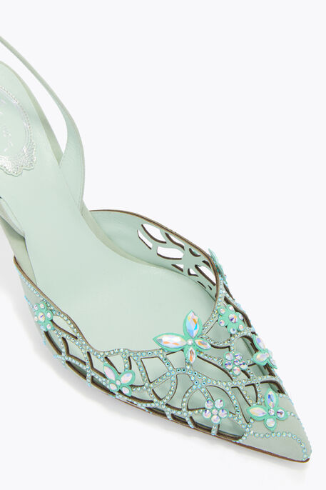 EDEN MINT GREEN SLINGBACK 80