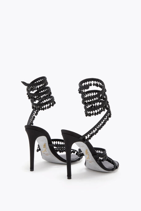 CHANDELIER BLACK SANDAL 105