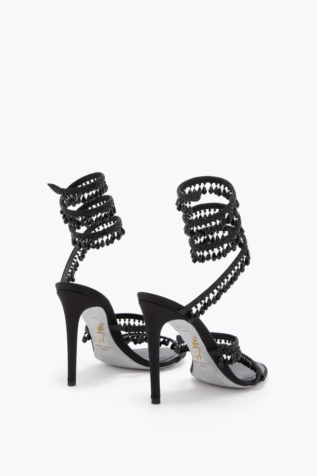 CHANDELIER BLACK SANDAL 105