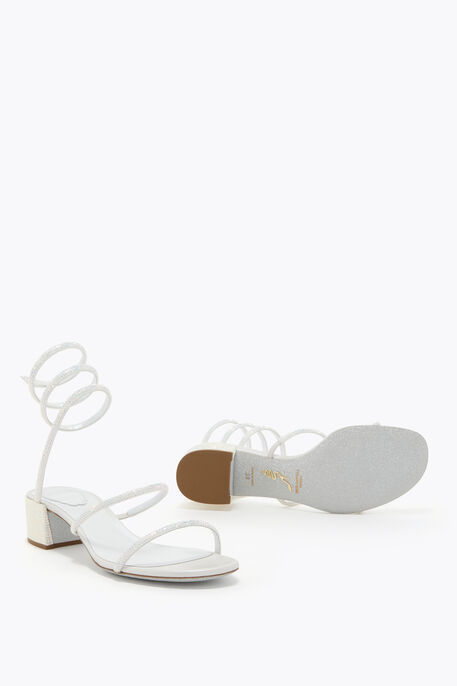 CLEO WHITE SANDAL 40