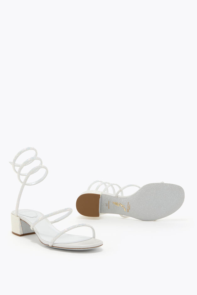 CLEO WHITE SANDAL 40
