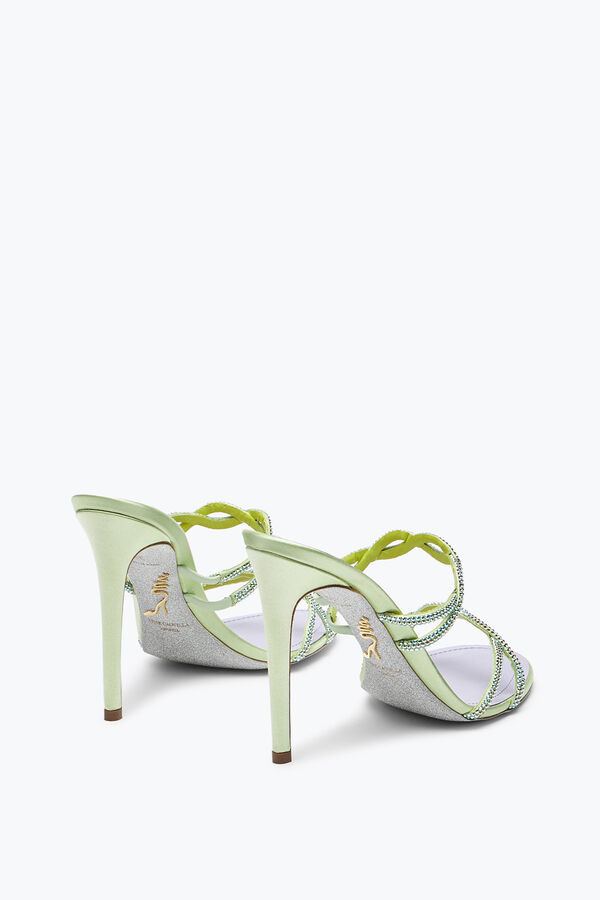 BRAID LIME SLIDER SANDAL 105