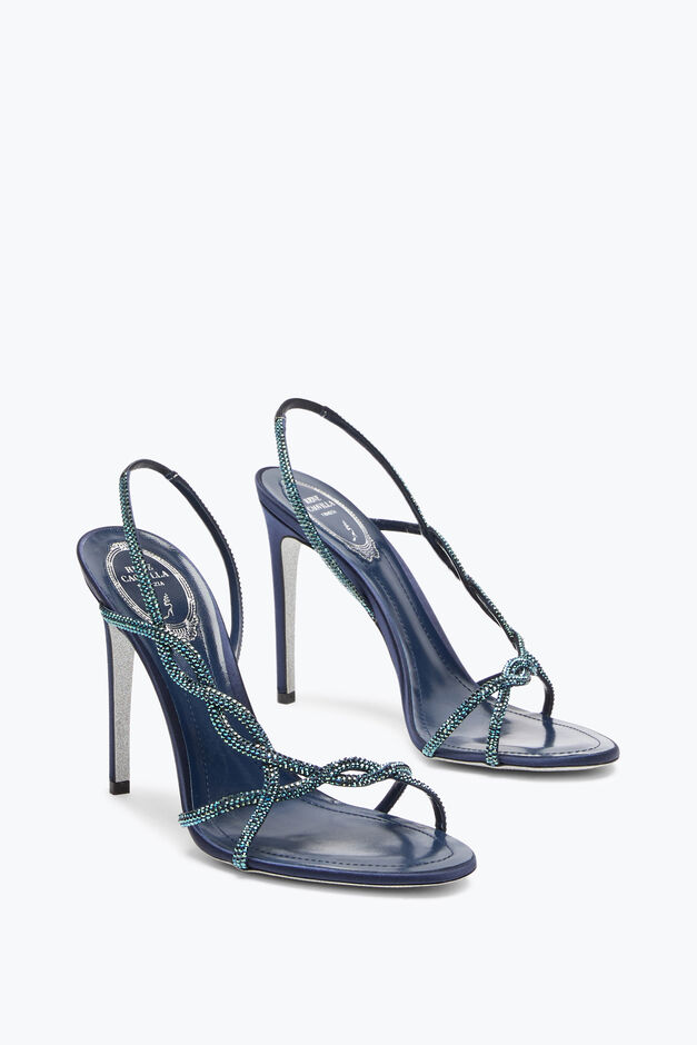 BRAID ELECTRIC BLUE SANDAL 105