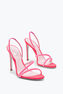 Irina Fluo Pink Sandal With Crystals 105