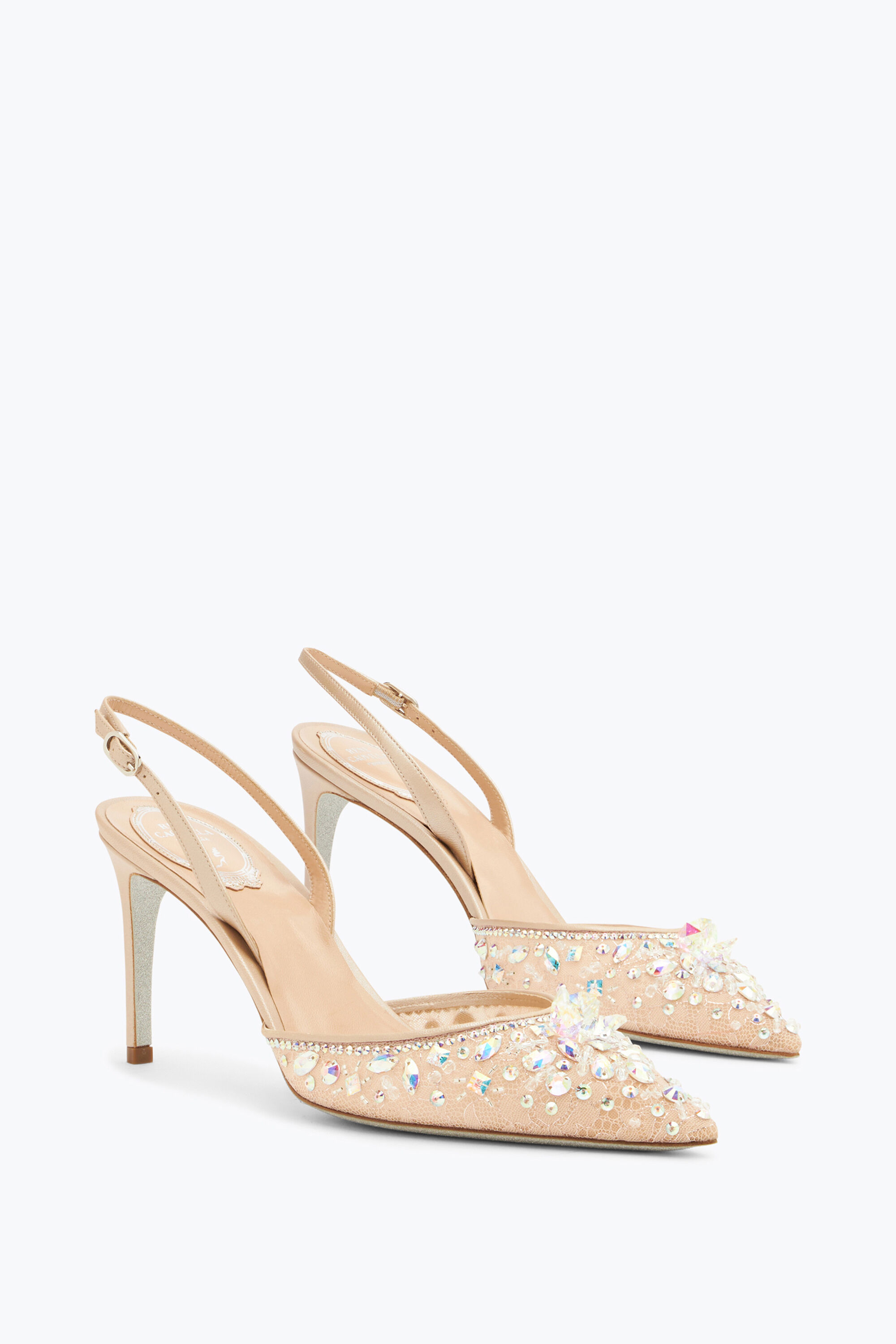 Slingback shoes with high, medium or low heel | Caovilla®