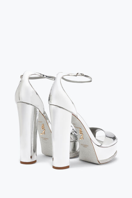 Liza Silver Sandal 130