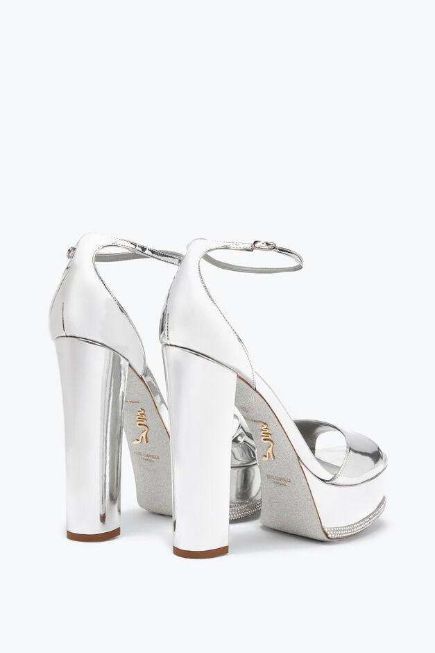 Liza Silver Sandal 130