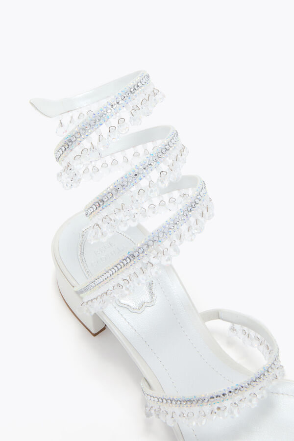 CHANDELIER WHITE SANDAL 40