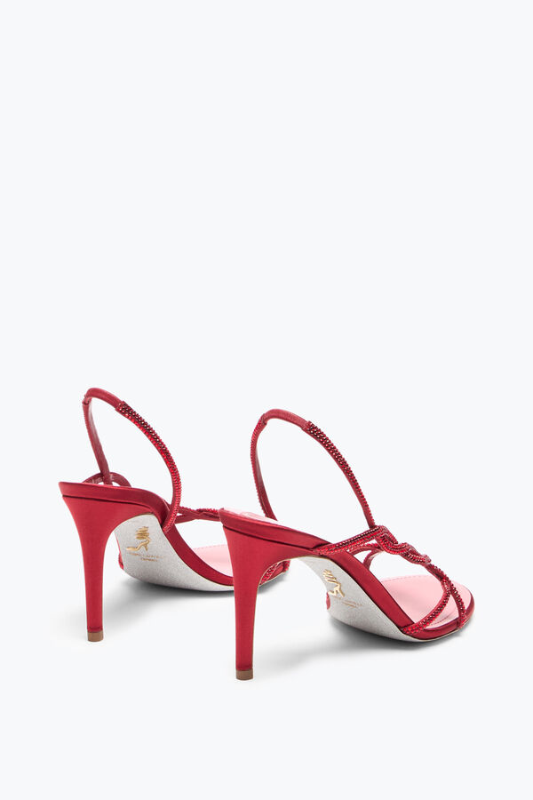 BRAID RED SANDAL 80