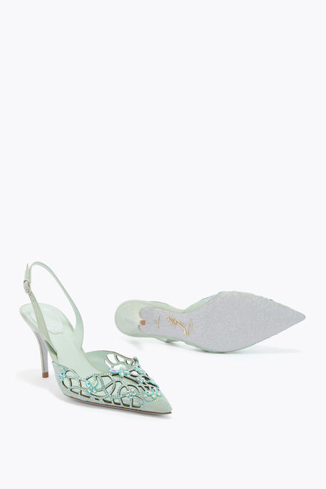 EDEN MINT GREEN SLINGBACK 80
